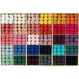 Creativ Company Baumwollgarn, verschiedene Farben, 360 Knäuel, 1 Box