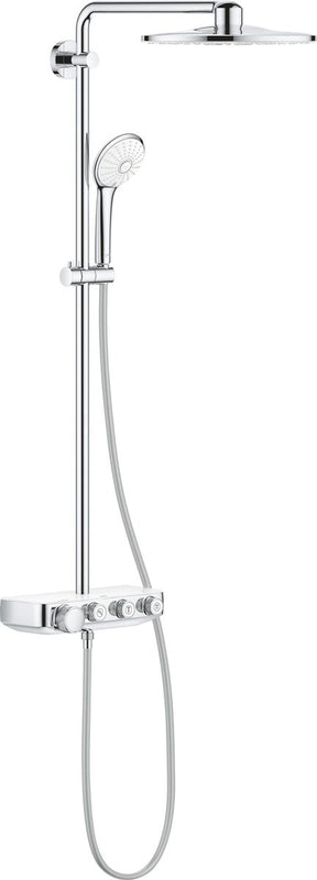 Grohe Euphoria SmartControl 310 Duo Regenbrause – Ø 31 cm – verstellbare Wandmontage – Mondweiß