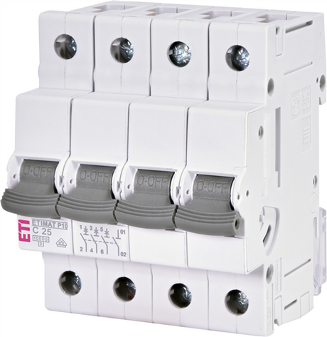 Eti Installation automatisch c25 10ka 3p+n