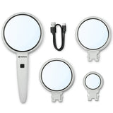 Konus-Handlupe Trio 3,5x-5x-11x mit LED