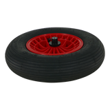 Fort Rad 480400x8Kunststofffelge rot Achse 13cm 2ply