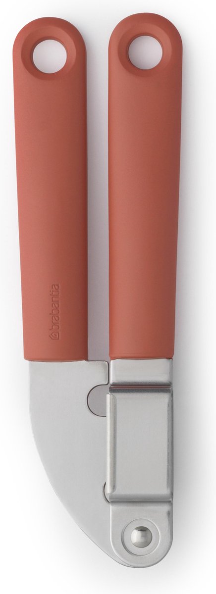 Brabantia leckere+ Knoblauchpresse – Terrakottarosa