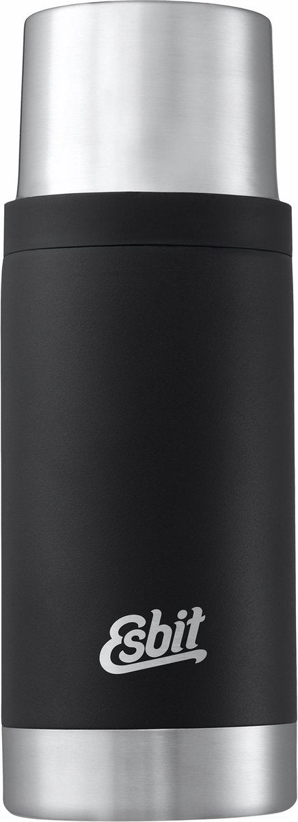 Esbit Bildhauer Edelstahl-Isolierflasche 0,5 ml schwarz
