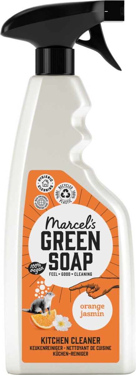 Marcels grüne Seifenküchenreiniger Spray - Orange Jasmin