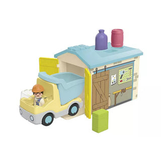 Playmobil 71686 Nachwuchsarbeiter mit Sortiergarage