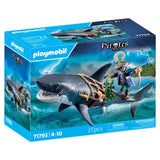 Playmobil 71793 Riesenhai mit Pirat