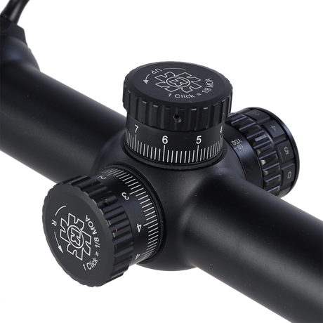 Konus Rifle Scope Glory 3-24x56 SFP, fein (MOA)
