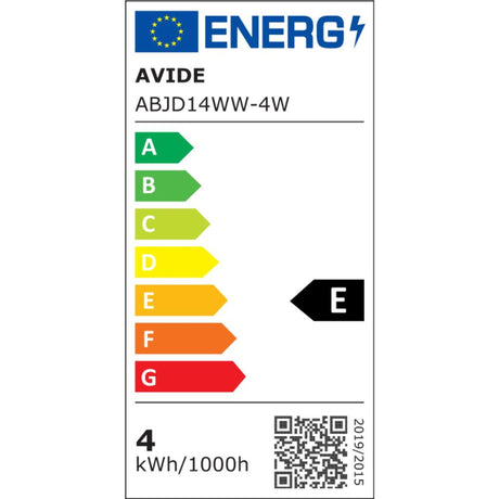 Avide LED-Lampe 4,2 W JD E14 WW 3000 K