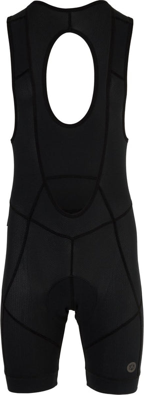 Agu venture liner mtb fietsbroek heren - met bretels - met zeem - zwart - maat l