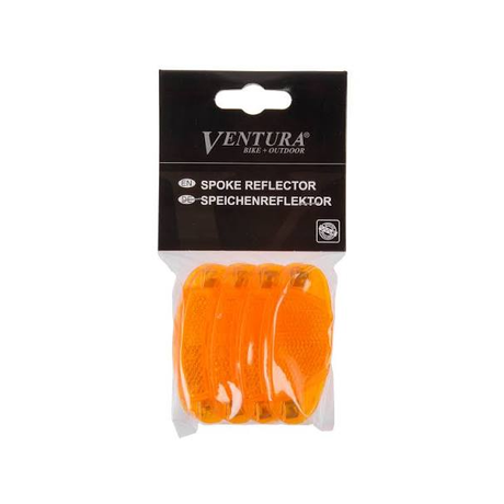 Messinggelagerter Venturaspeichenreflektor orange (4)