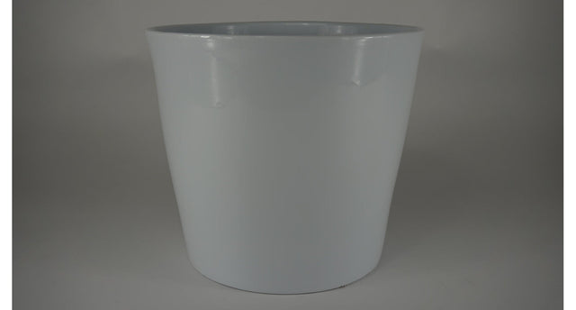 Konische pot glanswit 26 cm serie 440