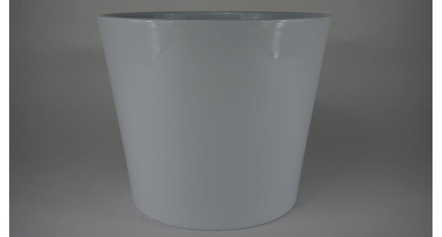 Konische pot glanswit 28 cm serie 440