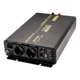 Pure sine wave omvormer camper en caravan - 1500w met ac-prioriteit