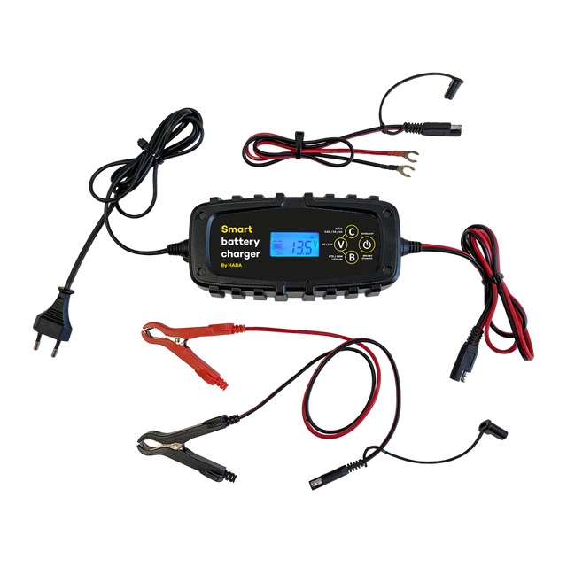 Smart battery charger slimme acculader voor lood, lithium en agm accu's