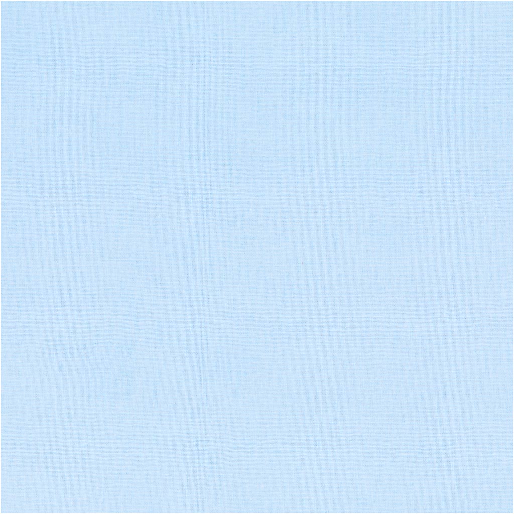 Creativ Company Stoff, B: 145 cm, 140 gr, Hellblau, 2 m 1 Karton