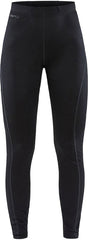 Craft extra warme Thermohose Damen – Baselayer-Hose – Schwarz S