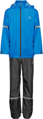 Ralka Regenanzug wasserdicht atmungsaktiv – Kind – Reflektion – blau – Größe 116