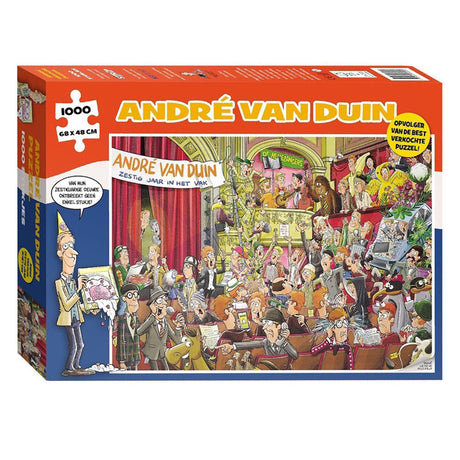 Puzzle André van Duin – 60 Jahre im Geschäft, 1000 Teile.