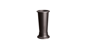 Vaas san remo ideal d.14 h.35cm 3ltr donkergrijs