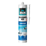 Bison Sanitär-Silikondichtstoff 310 ml weiß
