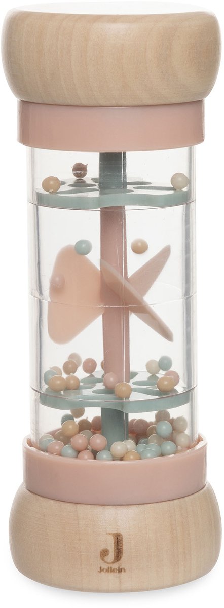 Jollein houten regenrammelaar lovely birds