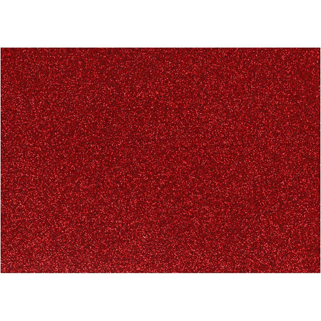 Kreativunternehmen https: www.cchobby.nl Bügelfolie-A5-Blatt-148x210-mm-Glitzer-Rot-1-Blatt