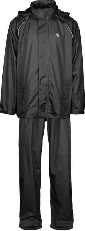 Ralka waterdicht regenpak - comfortabel - zwart antraciet - maat m