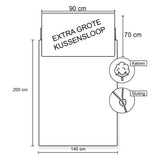 Duvet Cover Gabby's Dollhouse, 140x200 cm