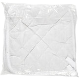 Creativ Company Topflappen, Größe 20x20 cm, 145 g, weiß, 4 Stück 1 Box