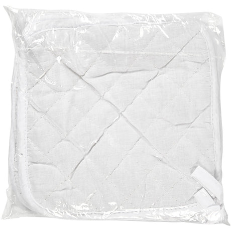 Creativ Company Topflappen, Größe 20x20 cm, 145 g, weiß, 4 Stück 1 Box