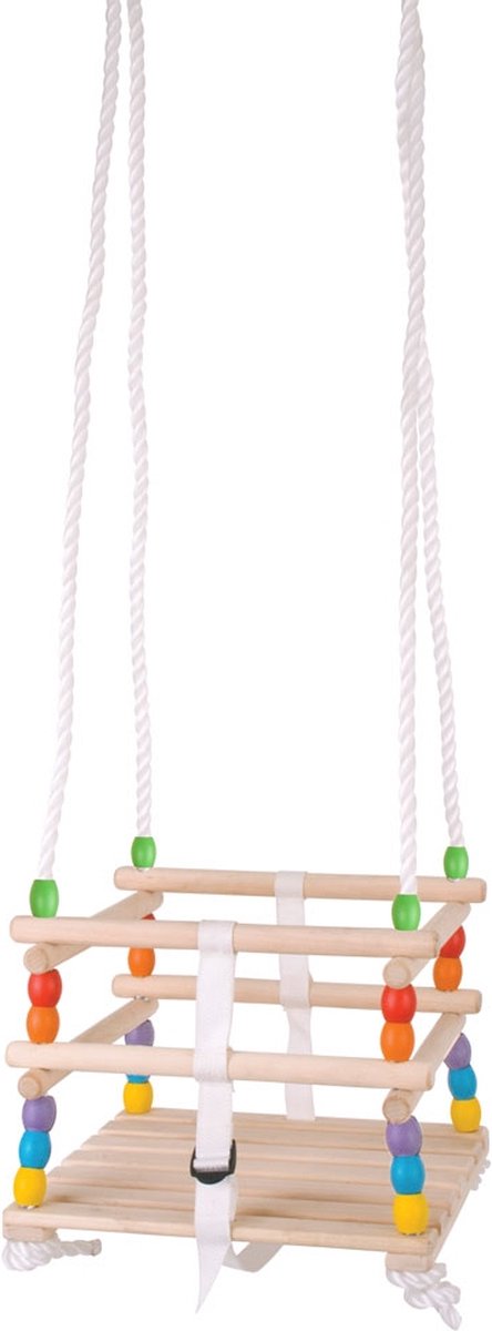 Big Jigs Holzschaukel für Kleinkinder – Bigjigs – Schaukel Holz