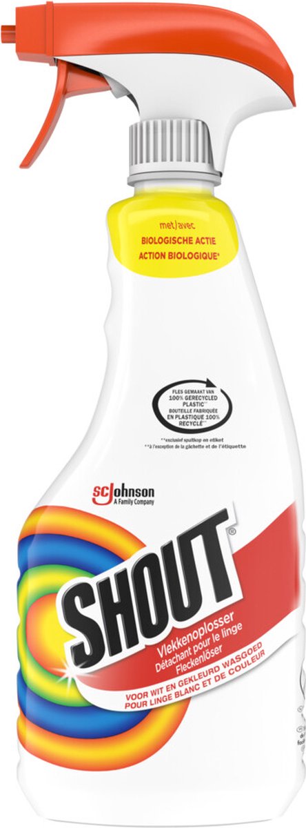 Shout vlekkenoplosser spray - 500ml