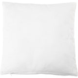 Creativ Company Kissen, Größe 40x40 cm, 145 gr, weiß, 1 Stück