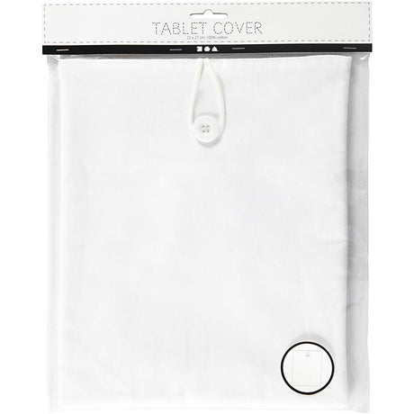 Creativ Company Tablet Hoes Weiß, 22x27cm