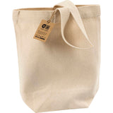 Creativ Company kleine Stofftasche, H: 26 cm, T: 9,5 cm, B: 23 cm, hell natur, 1 Stück