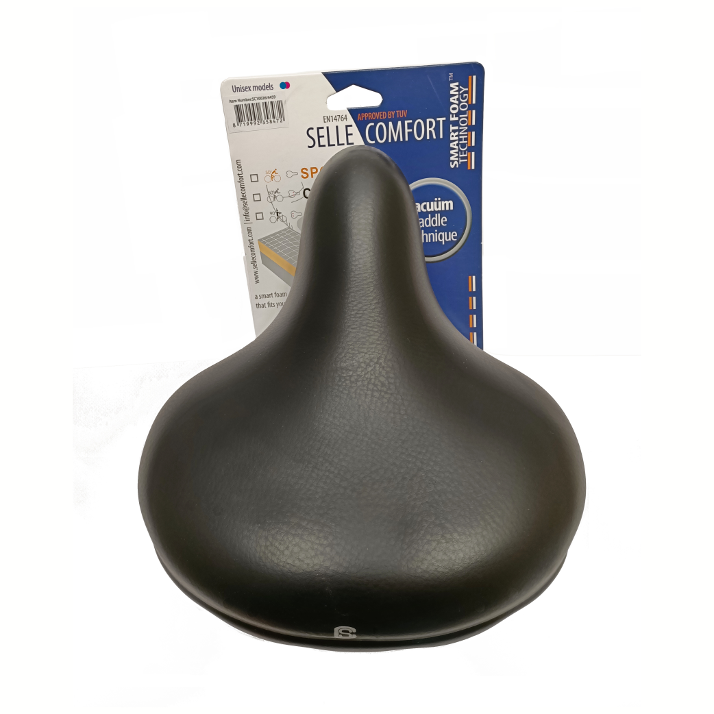 Selle Komfort Sattel Retro XL. Mit Smart Foam -Technologie ohne Schlinge.