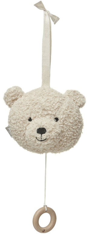 Jollein - muziekhanger teddy bear (naturel) - muziekhanger baby