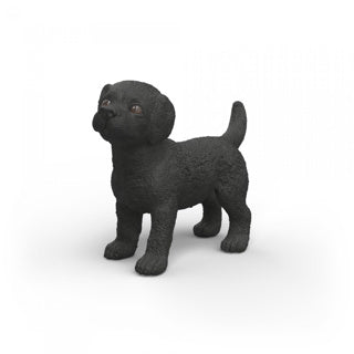 Schleich farm world zwarte labrador retriever pup 14922