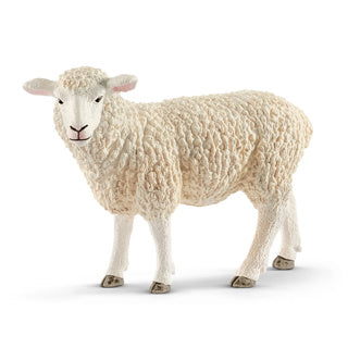 Schleich Bauernhofwelt - Schaf - Spielfigur - Kinderspielzeug für Jungen und Mädchen - 3 bis 8 Jahre - 13882