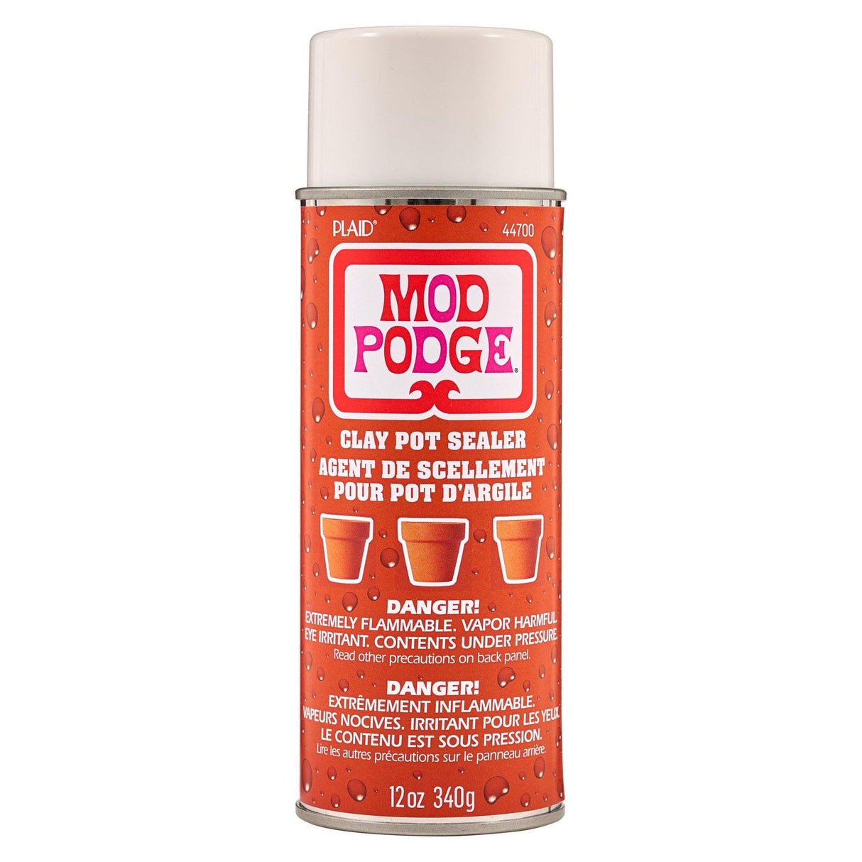 Mod Podge • Tontopfversiegelung
