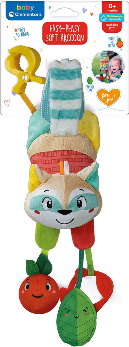 Clementoni weiches Rasselspielzeug 18 x 34 x 11 cm