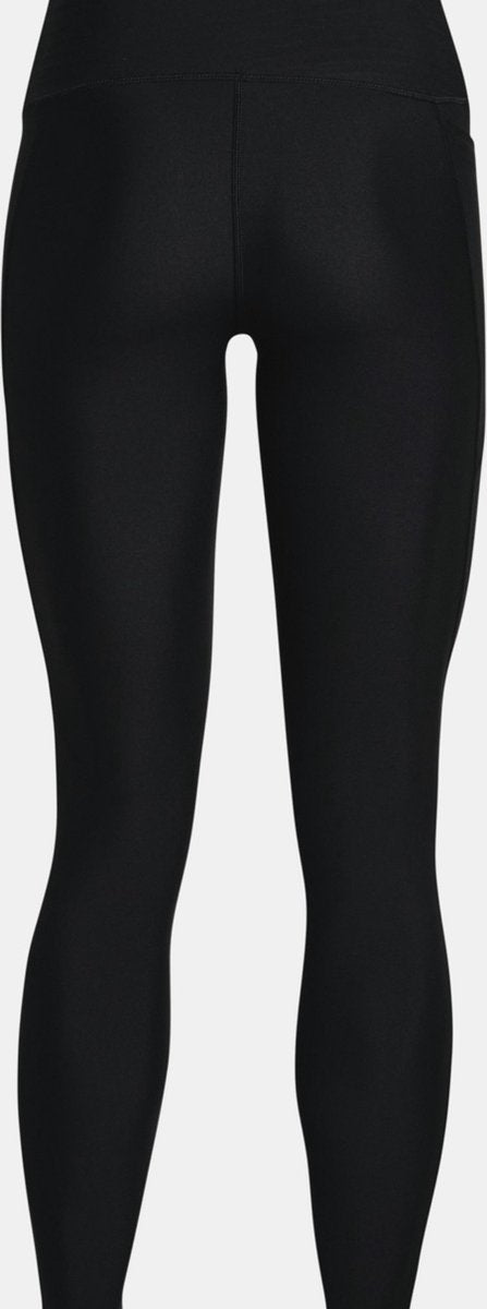 Under Armour Tech Hirise Leggings-Blk Damen-Sporthose – Schwarz – Weiß