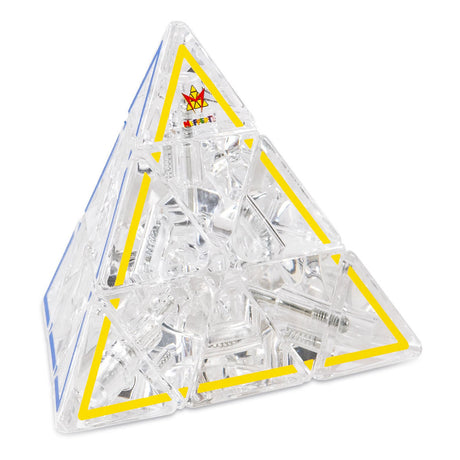 Aktuelles Spielzeug Pyraminx Crystal Le Brainteaser-Puzzle