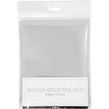 Creativ Company Reflektorfolie zum Aufbügeln, Größe 17x22 cm, 10 Blatt 1 Karton