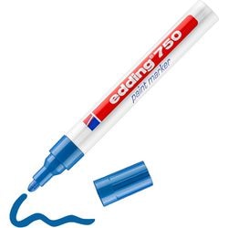 Edding Lackmarker 750 2-4mm blau