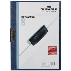 Klemmmappe Duraquick langlebig 2270 Kunststoff A4 dunkelblau