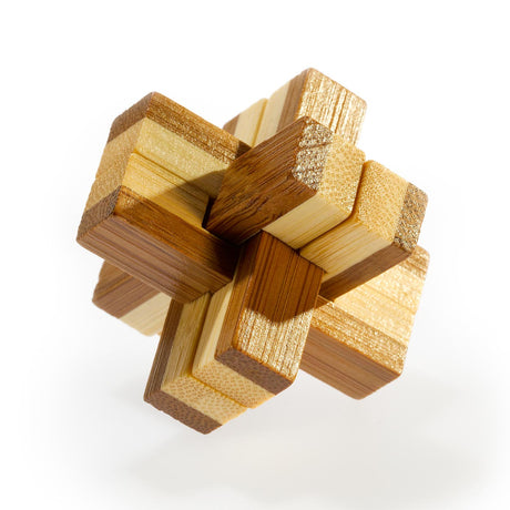 Eureka 3D-Bambus-Gehirnpuzzle knorrig ***