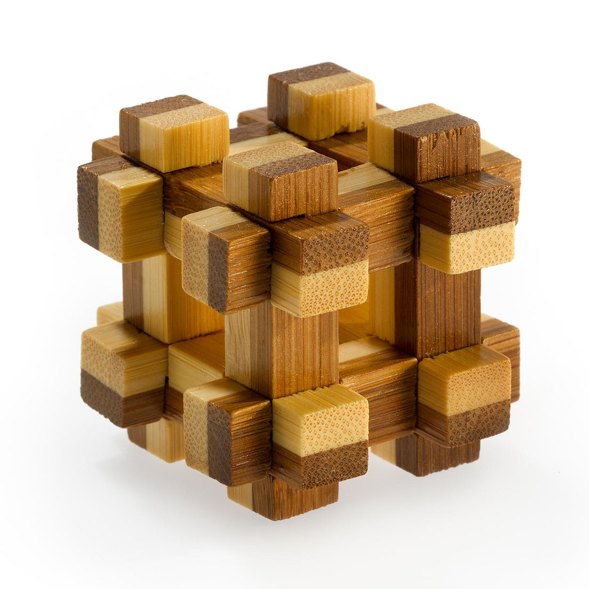 Eureka 3D-Bambus-Gehirnpuzzle Gefängnishaus ****