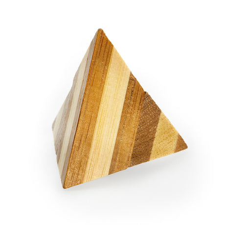Eureka 3D-Bambus-Gehirnpuzzle-Pyramide *