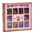 Eureka Gehirnpuzzle-Set lila, 10-tlg.